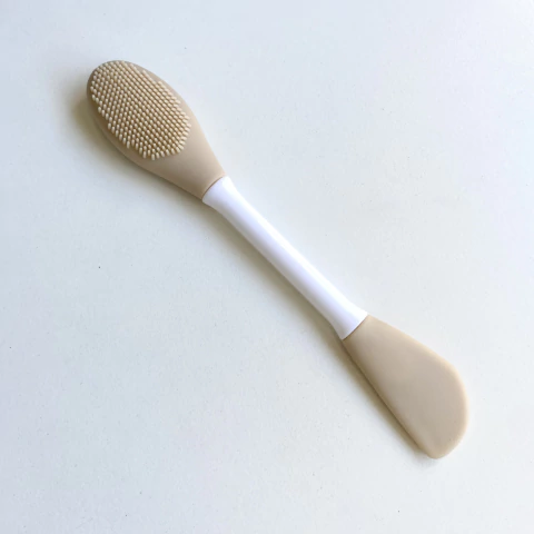Espátula y limpiador facial de silicona