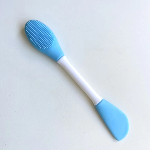 Espátula y limpiador facial de silicona - tienda online