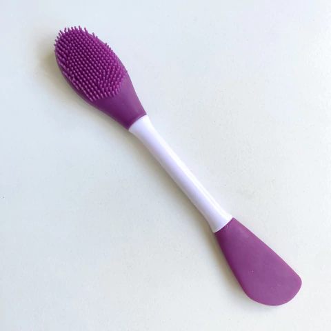 Espátula y limpiador facial de silicona - PERS Cosméticos Mágicos