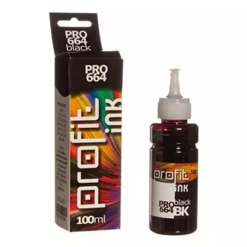 Refil de Tinta Compatível com Epson T664120 Preto 100ml - comprar online