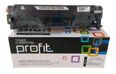 Cartucho de Toner Compatível com HP CE 410A / CC 530A / CF 380A / 304A E 305A Preto 3.5K