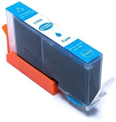 Cartucho de Tinta Compatível com HP 670XL Ciano 15ml