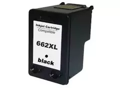 Cartucho de Tinta Compatível com HP 662XL Preto 10ml