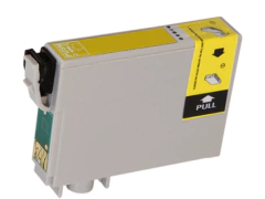 Cartucho De Tinta Compatível Epson com T133420 Amarelo 11,5ml