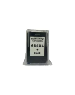 Cartucho de Tinta Compatível com HP 664XL Preto 14ml