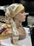 Imagem do Kissui Ha'Rosh Cobertura Estampada Acetinada para Cabelo Feminina Lenço Pronto para Vestir