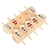Sevivon Dreidel Tradicional de Madeira com Letra Metalizada - comprar online