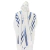 Talit Gadol Kosher Keter Azul Royal/Prata 2m x 1,5m - comprar online