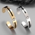 Bracelete Pulseira em Aço Inoxidável Gold/Silver Magen Davi
