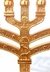 Menorah Candelabro Judaico 12 Tribos Dourado - comprar online