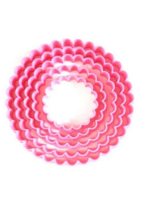 SET CORTANTE 3D BLONDAS REDONDAS X5