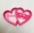 CORTANTE 3D CORAZONES DOBLES