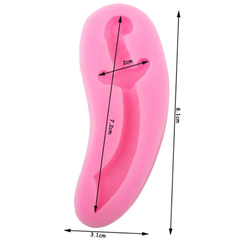 MOLDE DE SILICONA ESPADA PIRATA