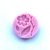 MOLDE DE SILICONA FLOR CON RAMA Y HOJA