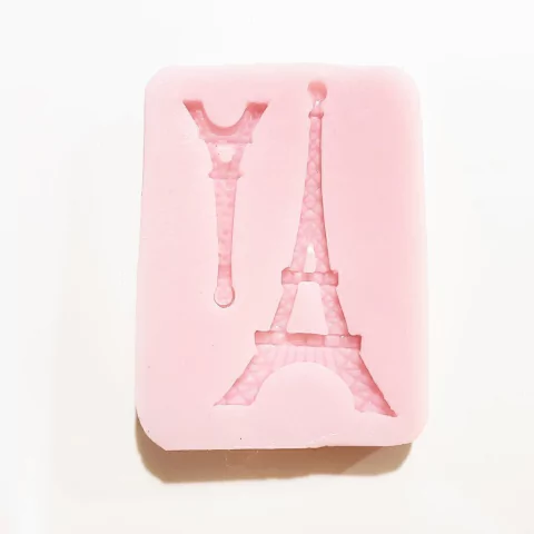 MOLDE DE SILICONA TORRE EIFFEL X 2 - comprar online