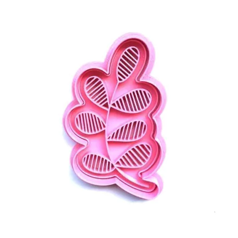 CORTANTE 3D RAMO HOJAS