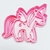 CORTANTE 3D UNICORNIO CON ALAS