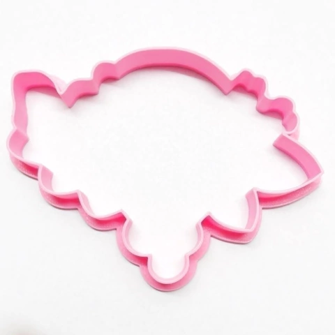 CORTANTE 3D RAMILLETE DE FLORES -CONTORNO-