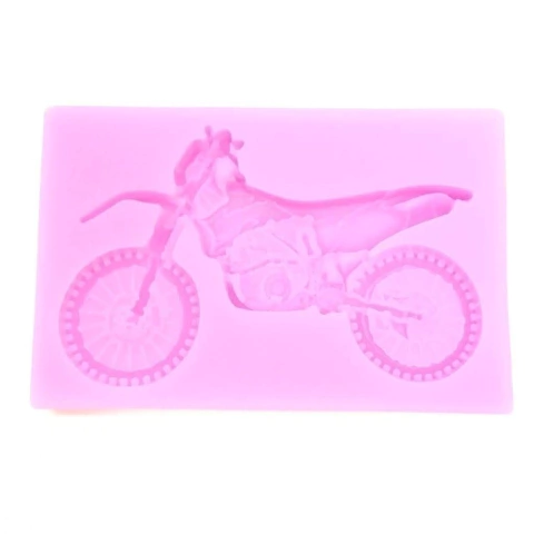 MOLDE DE SILICONA MOTOCICLETA