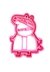 CORTANTE 3D FAMILIA PEPPA PIG - NOA DOLCE Bazar