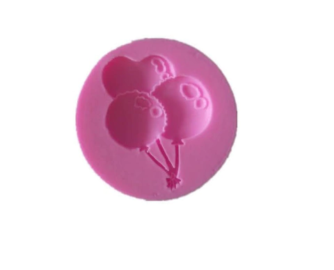 MOLDE DE SILICONA GLOBOS X3