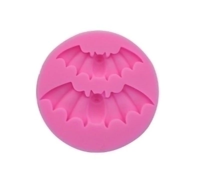 MOLDE DE SILICONA MURCIELAGOS X 2