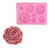 MOLDE DE SILICONA ROSAS X 7