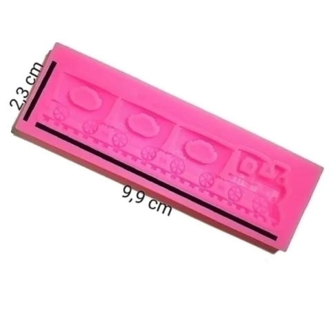 MOLDE DE SILICONA TRENCITO