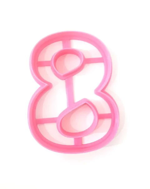 CORTANTE 3D NUMERO OCHO 8 en internet