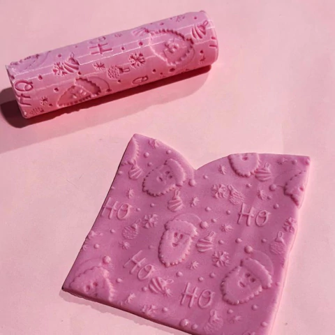 RODILLO TEXTURIZADOR NAVIDAD 4 - comprar online