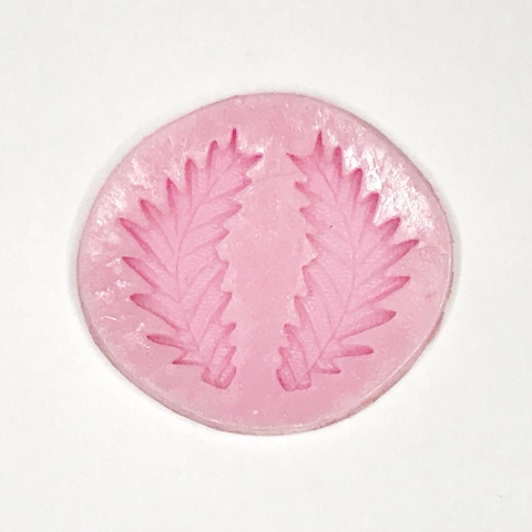 MOLDE DE SILICONA RAMAS DE OLIVO X 2