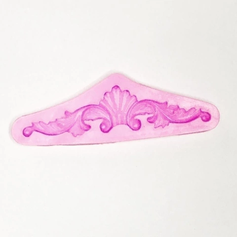 MOLDE DE SILICONA MOLDURA BARROCA LARGA
