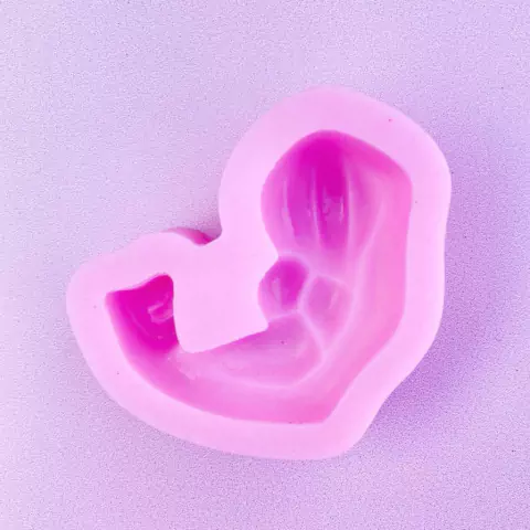 MOLDE DE SILICONA BICEPS