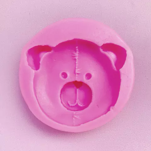 MOLDE DE SILICONA OSO CARA