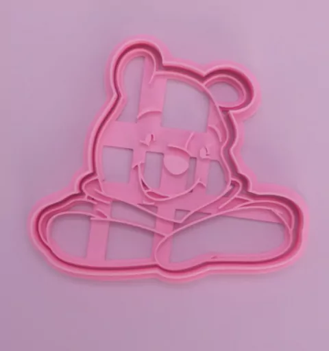 CORTANTE 3D WINNIE POOH CARA Y BRAZOS