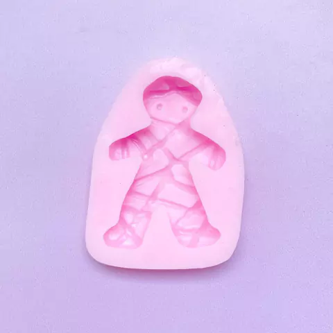 MOLDE DE SILICONA MOMIA