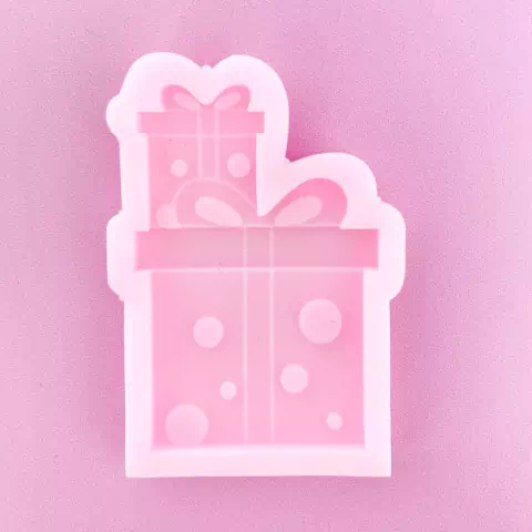 MOLDE DE SILICONA NAVIDAD REGALOS VERTICAL