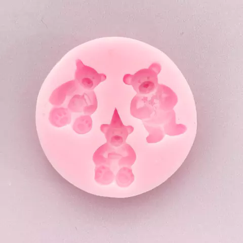 MOLDE SILICONA OSOS X 3