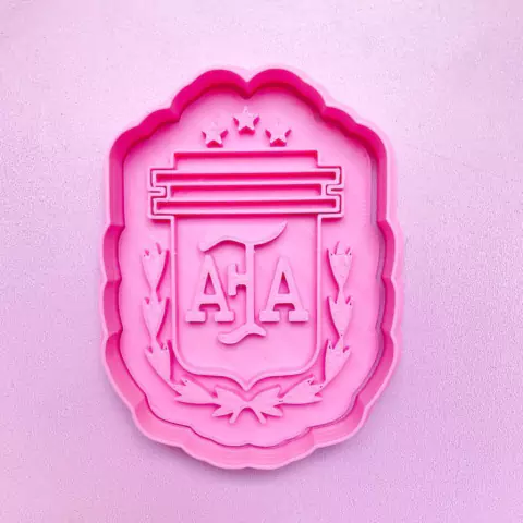 CORTANTE 3D ESCUDO ARGENTINA AFA