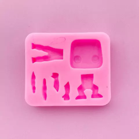 MOLDE DE SILICONA FUNKO POP