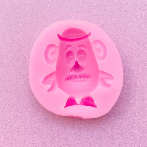 MOLDE DE SILICONA CARA DE PAPA - TOY STORY