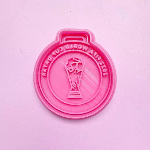 CORTANTE 3D MEDALLA MUNDIAL