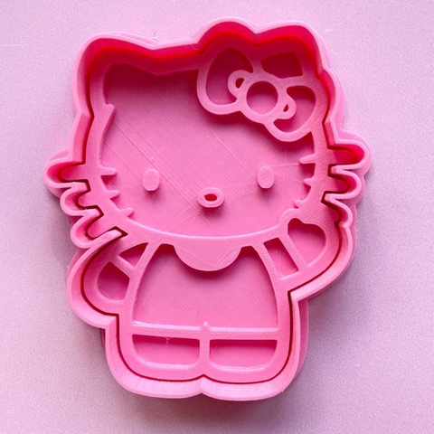 CORTANTE 3D KITTY CUERPO ENTERO