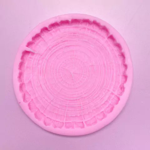 MOLDE DE SILICONA RODAJA DE TRONCO