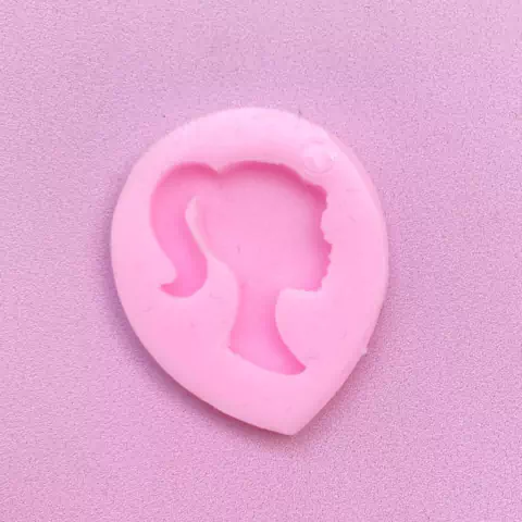 MOLDE DE SILICONA BARBIE SMALL