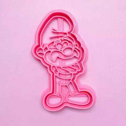 CORTANTE 3D PAPÁ PITUFO