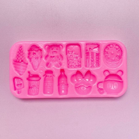 MOLDE DE SILICONA MINNIE FOOD