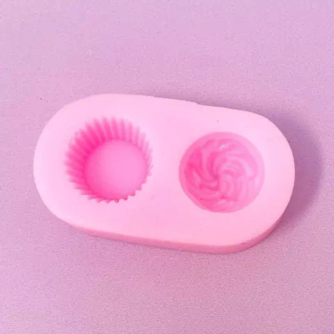 MOLDE DE SILICONA MUFFIN PARA ARMAR CHICO