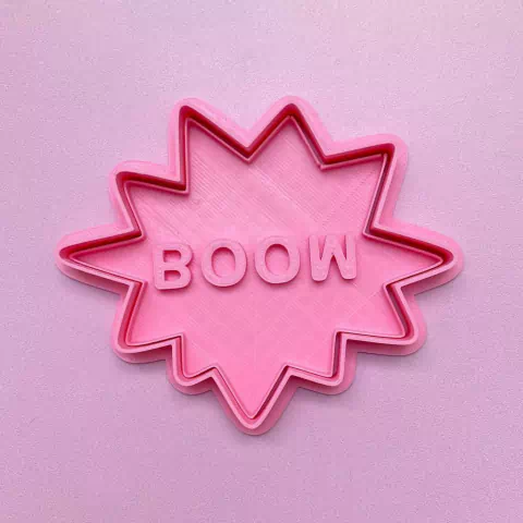 CORTANTE 3D BOOW SUPER HÉROES