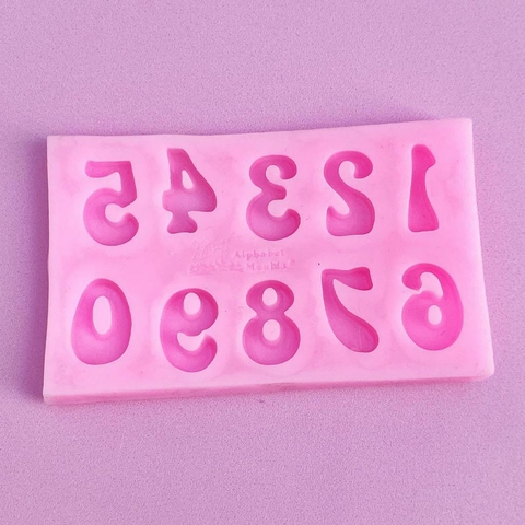 MOLDE DE SILICONA NUMEROS NUEVO 2